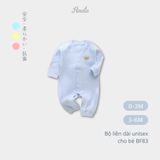 [02 Set] Body Sleepsuit unisex Hinata BF83 cho bé sơ sinh từ 0-6 tháng 