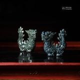  Men Trăng 03G (Bánh) - Rồng gốm Hiên Vân 