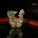  Men Trăng 03G (Bánh) - Rồng gốm Hiên Vân 