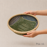  Rổ tre đan cật 