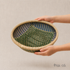 Rổ tre đan cật