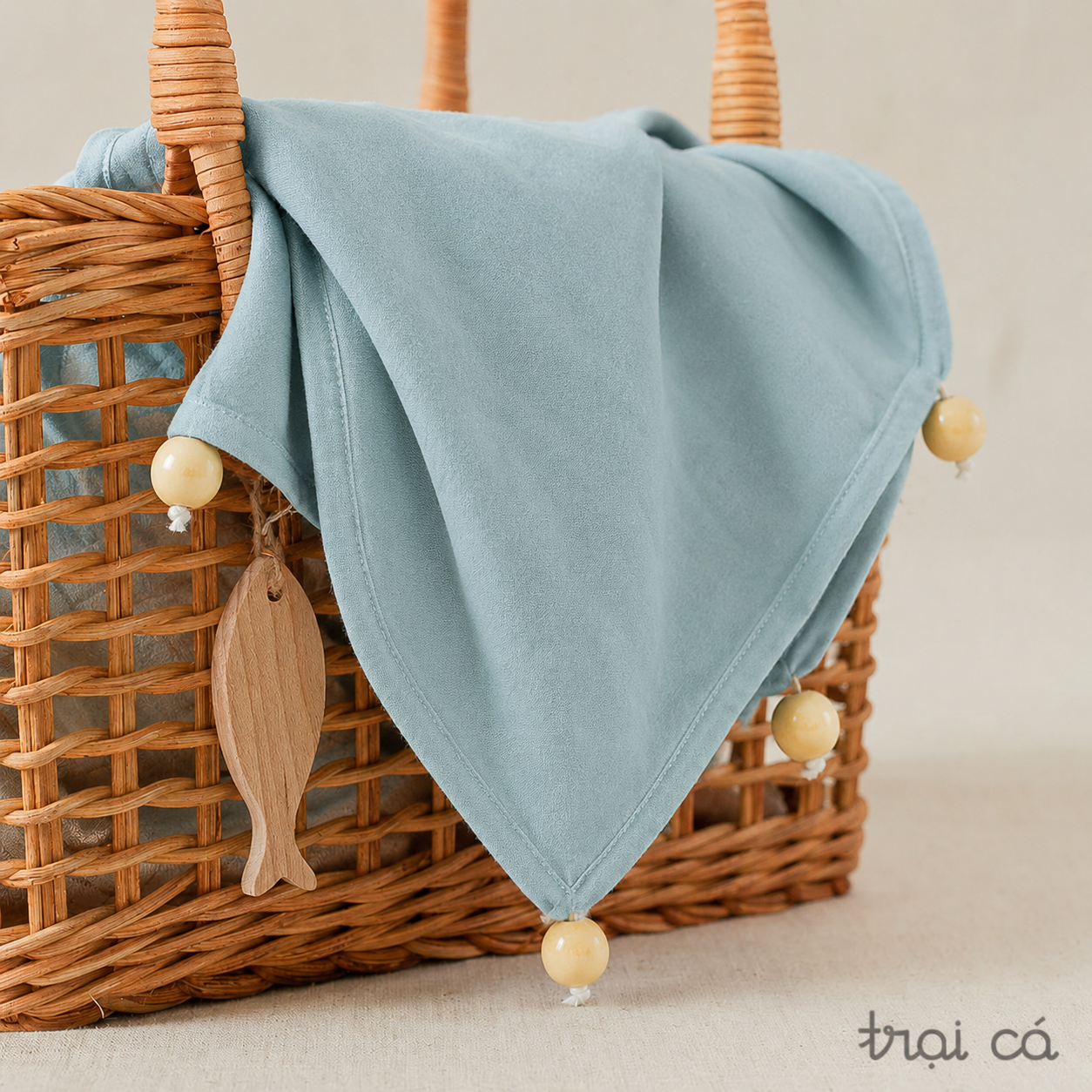  Khăn picnic - Trại Cá thiết kế 