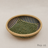  Rổ tre đan cật 