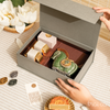 Men Trăng 03G (Bánh+Trà) - Ngựa mây gốm Hiên Vân