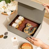  Men Trăng 03G (Bánh) - Rồng gốm Hiên Vân 