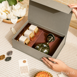  Men Trăng 03G (Bánh) - Cô gái tân cổ gốm Tú Trần 
