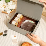  Men Trăng 03G (Bánh) - Đĩa viền mây gốm Tú Trần 