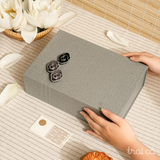  Men Trăng 03G (Bánh) - Rồng gốm Hiên Vân 
