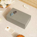  Men Trăng 02G (Bánh+Trà) - Em bé gốm Tú Trần 