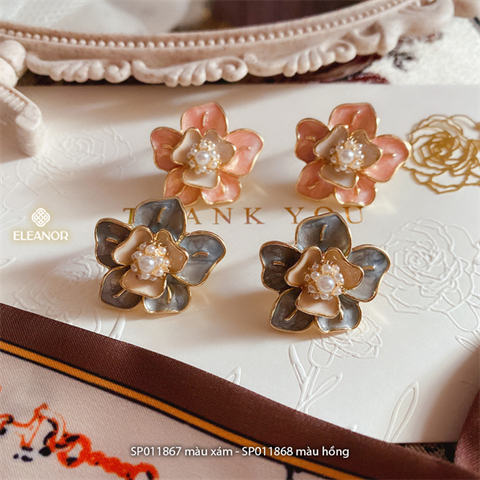  Bông tai - SP011868 màu hồng 