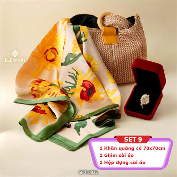  Set - SP010822 (Khăn 7649 + CA 10589 + Hộp 6784) 