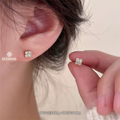  Bông tai - SP011153 màu trắng 