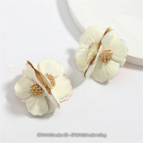  Bông tai - SP010126 trắng 