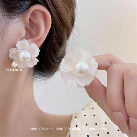  Bông tai - SP010987 màu trắng 