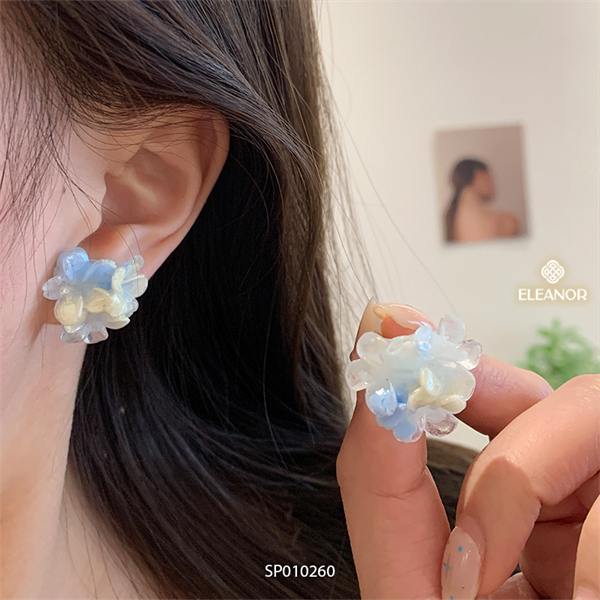  Bông tai - SP010260 xanh 