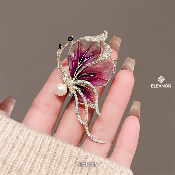  Cài áo - SP011186 màu tím 