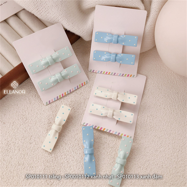  Kẹp tóc - SP010112 xanh nhạt 