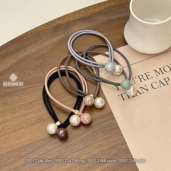  Cột tóc - SP012348 màu xanh 