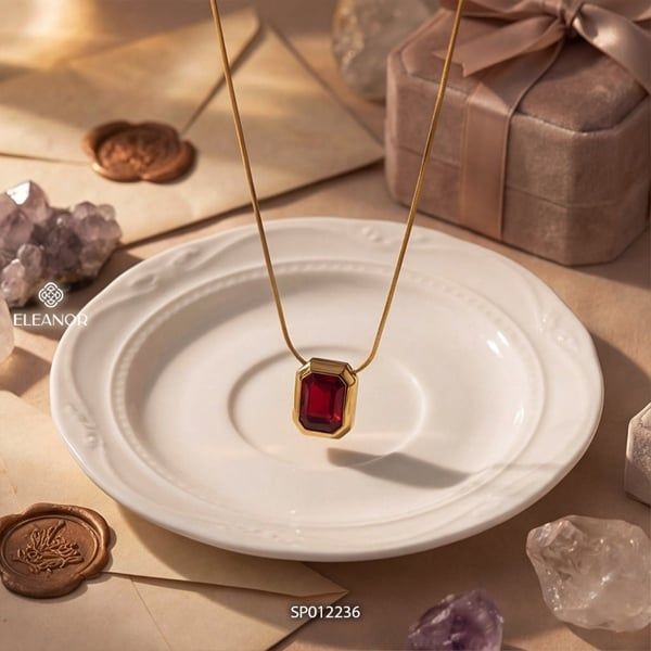  Dây chuyền - SP012236 đỏ 
