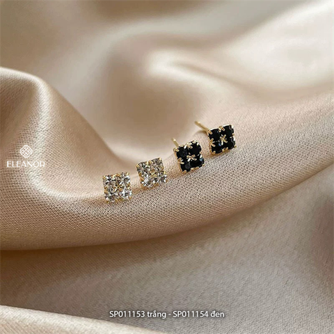  Bông tai - SP011153 màu trắng 