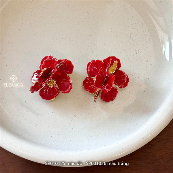  Bông tai - SP010125 đỏ 