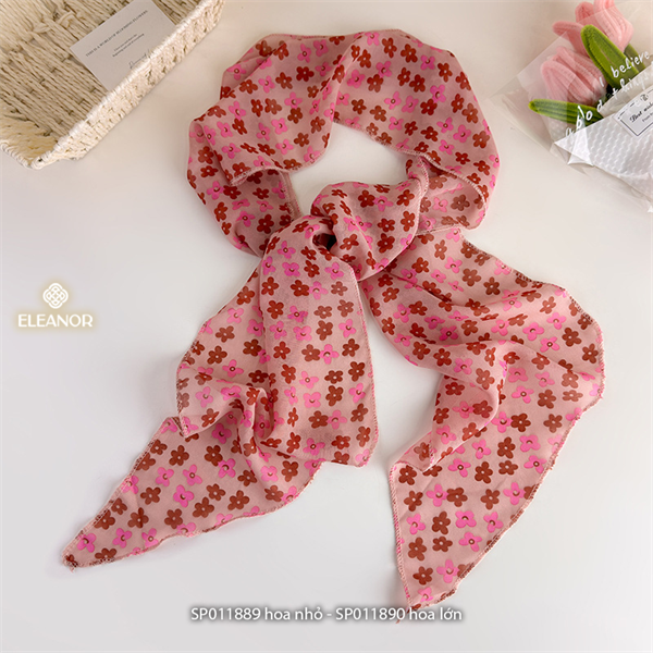  Khăn quàng cổ - SP011889 hoa nhỏ 