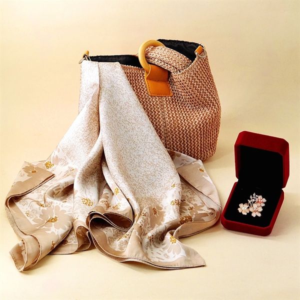  Set - SP011084 (Khăn 7555 + CA 9906 + Hộp 6784) 