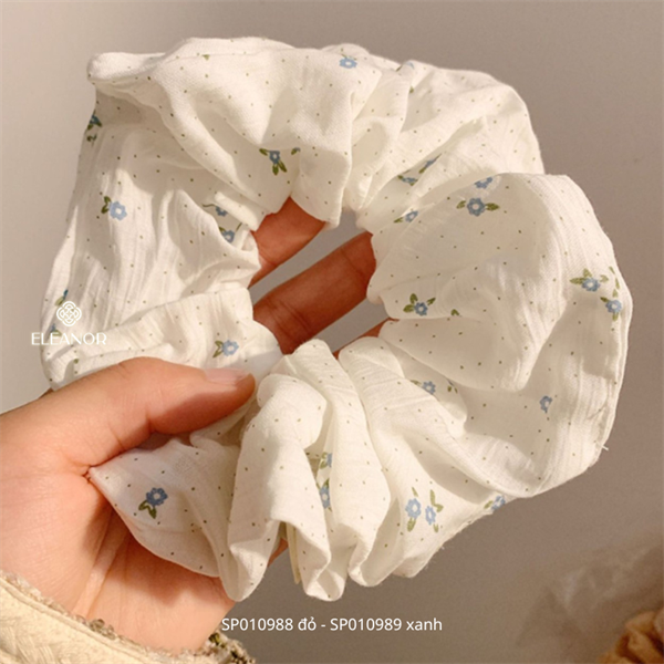  Cột tóc - SP010989 hoa xanh 