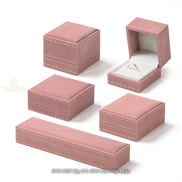  Hộp Quà tặng - SP011289 hộp dây chuyền màu hồng 