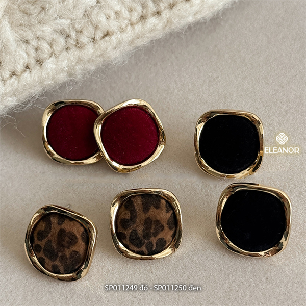  Bông tai - SP011249 màu đỏ 