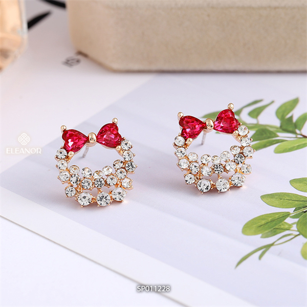  Bông tai - SP011228 màu đỏ 