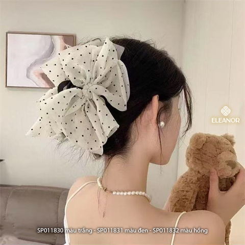  Kẹp tóc - SP011830 màu trắng 