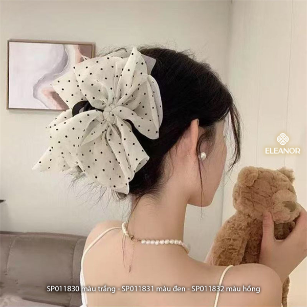  Kẹp tóc - SP011830 màu trắng 
