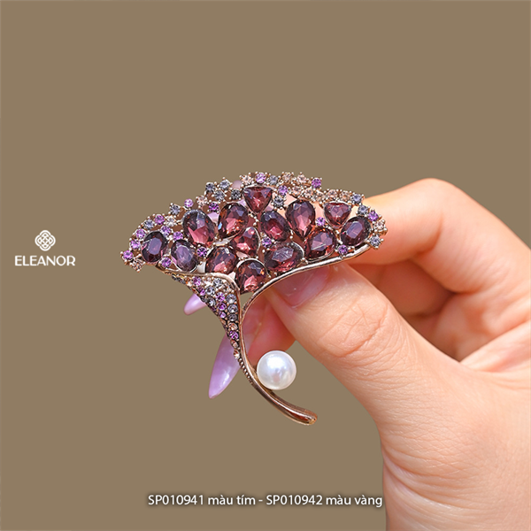  Cài áo - SP010941 màu tím 