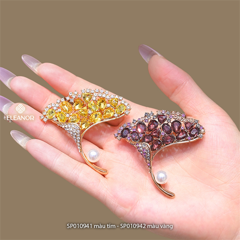  Cài áo - SP010942 màu vàng 