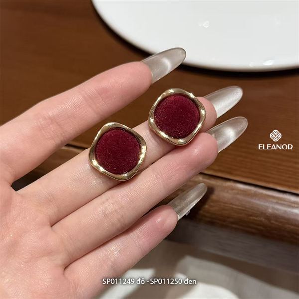  Bông tai - SP011249 màu đỏ 