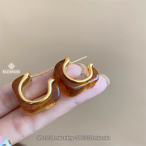  Bông tai - SP010129 nâu 