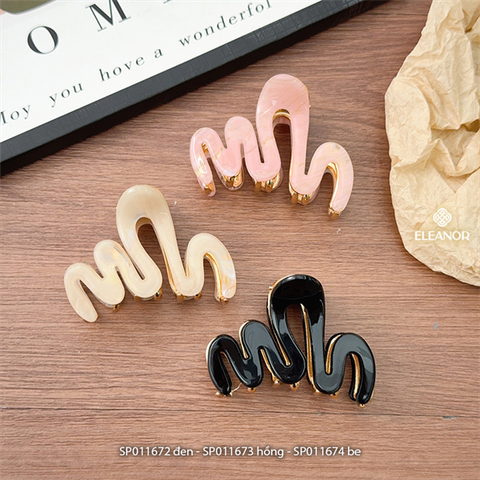  Kẹp tóc - SP011673 màu hồng 