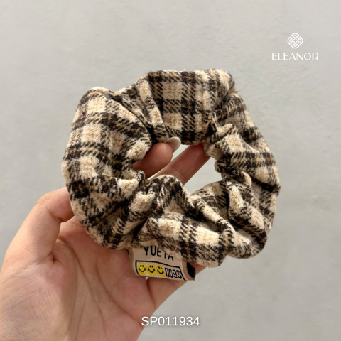  Cột tóc - SP011934 caro nâu 