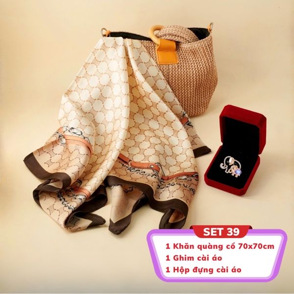  Set - SP011731 - (Khăn 5782 + CA 11503 + Hộp 6784) 