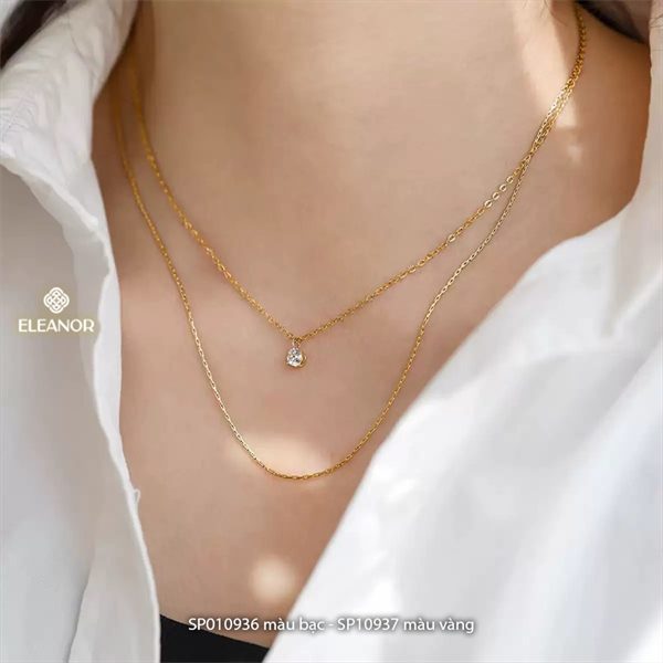  Dây chuyền - SP010937 màu vàng 