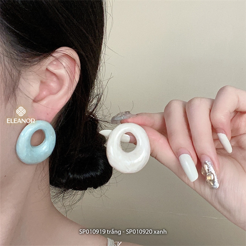  Bông tai - SP010919 màu trắng 