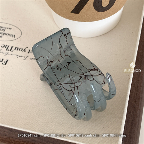  Kẹp tóc - SP010843 màu xanh xám 