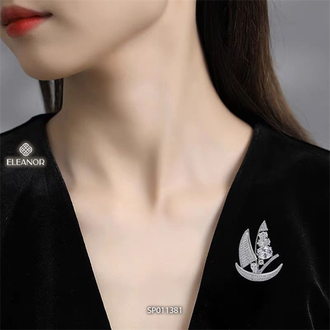  Cài áo - SP011381 màu bạc 