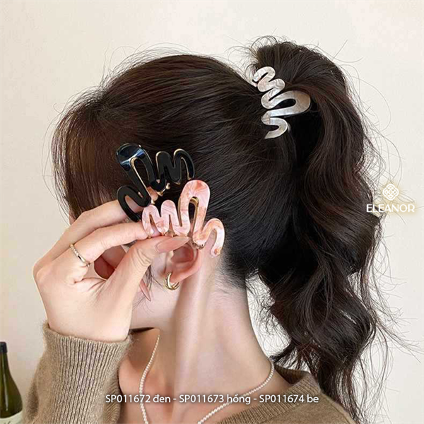  Kẹp tóc - SP011674 màu be 