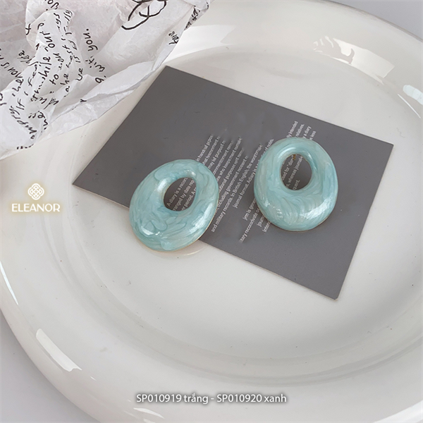  Bông tai - SP010920 màu xanh 