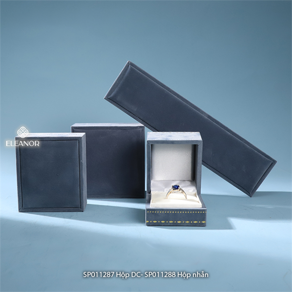  Hộp Quà tặng - SP011287 hộp dây chuyền màu xám 