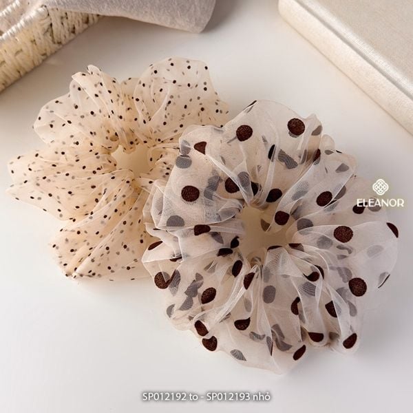  Cột tóc - SP012192 chấm bi to 