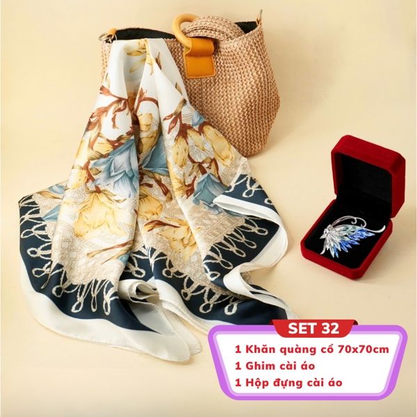  Set - SP011726 (Khăn 4959 + CA 10272 + Hộp 6784) 