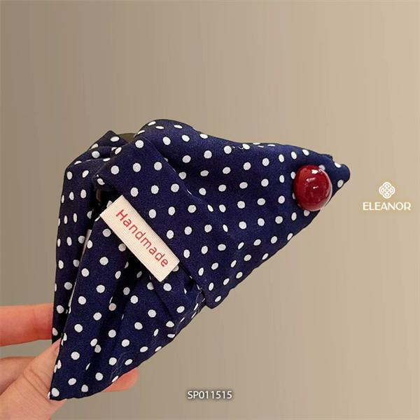  Kẹp tóc - SP011515 chấm bi 